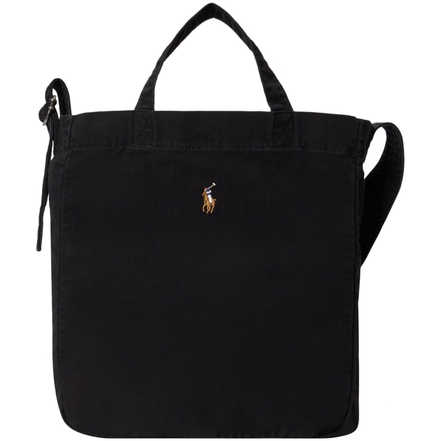 バッグ Ralph Lauren denim fringe totebag black Ralph Lauren Tote Bag Black | Mainline Menswear au